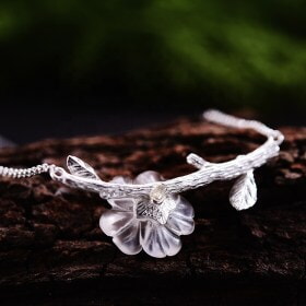 Unique-925-Silver-flower-Natural-crystal-necklace (9)